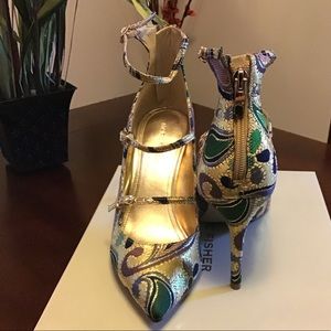 Stand out in the crowd Marc Fisher 3’ heels.